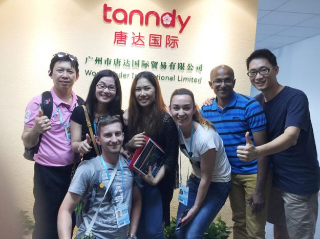 Tim and his team from Australia visit Tanndy Ltd on 18 Oct 2017
