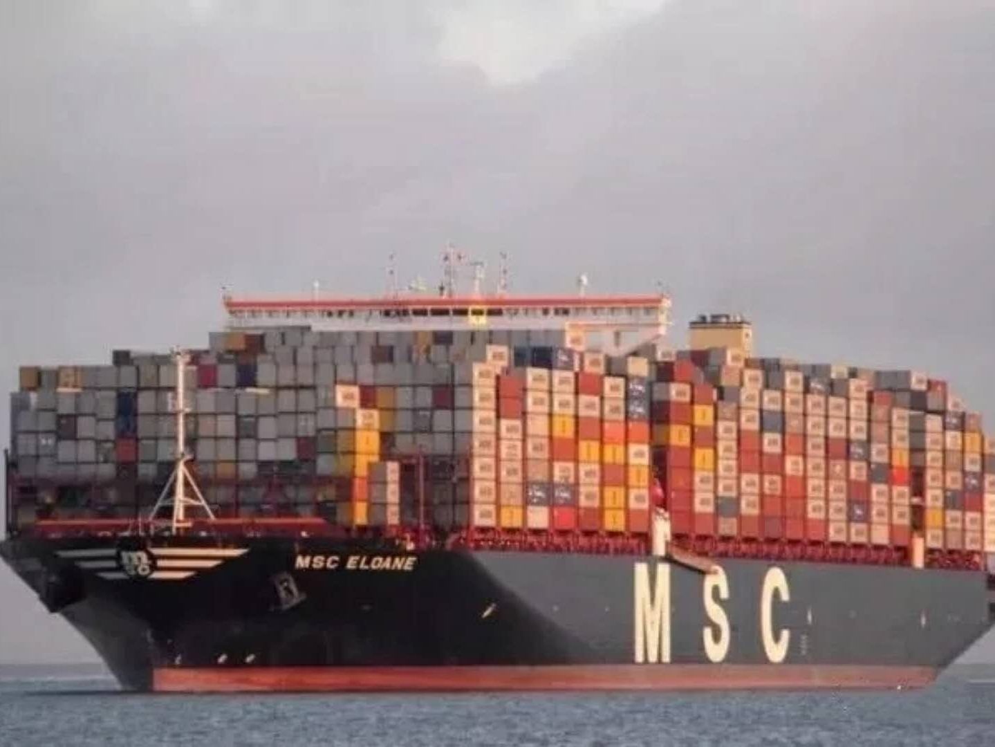 The Accident ship – MSC ELOANE The Accident ship - MSC ELOANE