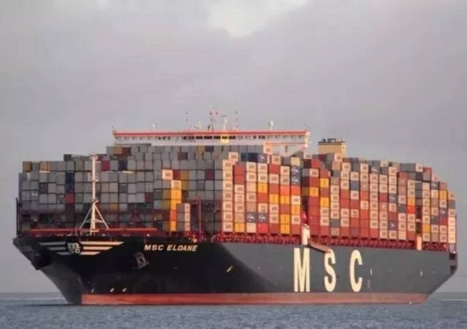 The Accident ship – MSC ELOANE The Accident ship - MSC ELOANE
