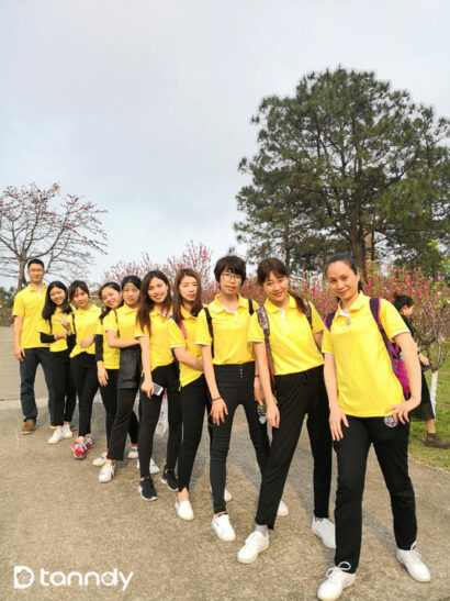 Tanndy whole team had a wonderful spring outing in Lotus Hill-2