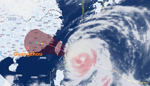 Typhoon guangdong