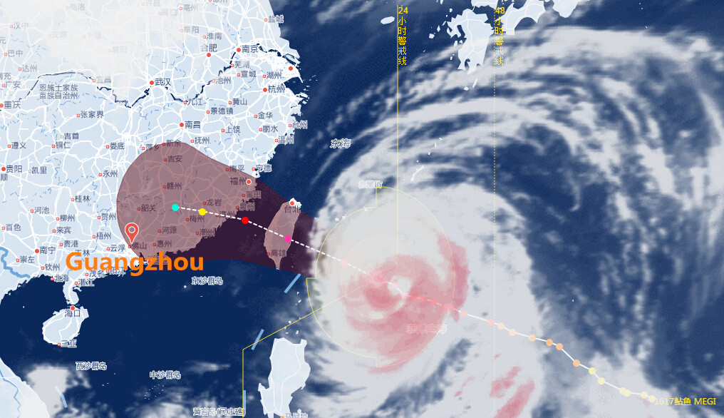 Typhoon guangdong