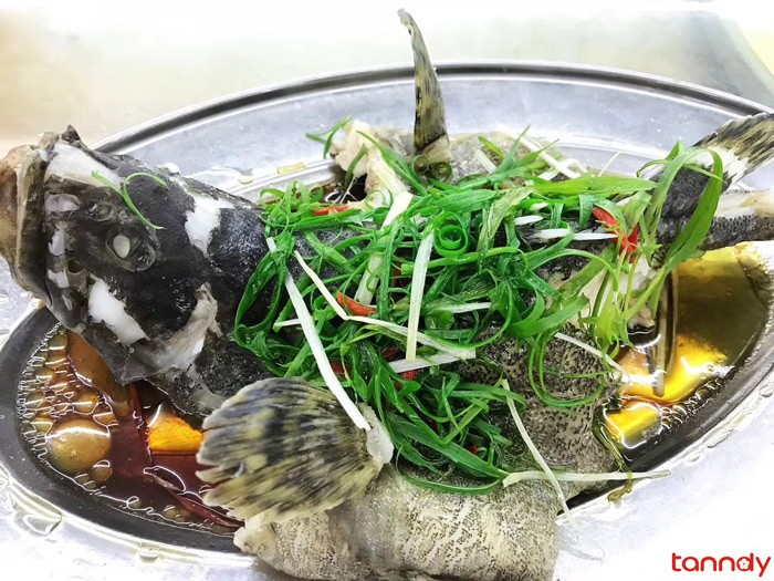 steamed fish