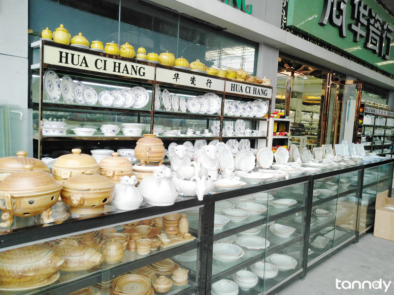 buying hotel supplies from China - plate shop