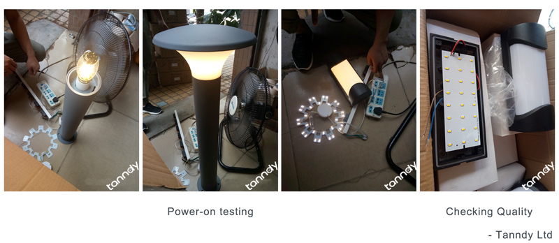 inspect lighting by power on testing