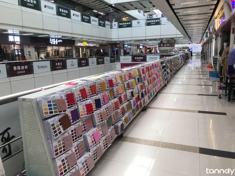 The largest fabric market in Guangzhou China Fabrics & Accessories