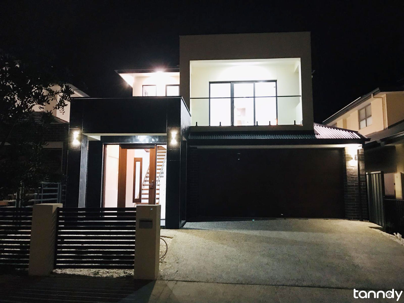 1 exterior at night time exterior at night time