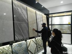 visiting tiles market