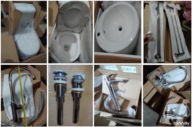 inspect Bathroom accessories