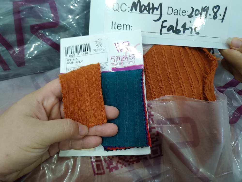 Fabric inspection - 3 Fabric inspection