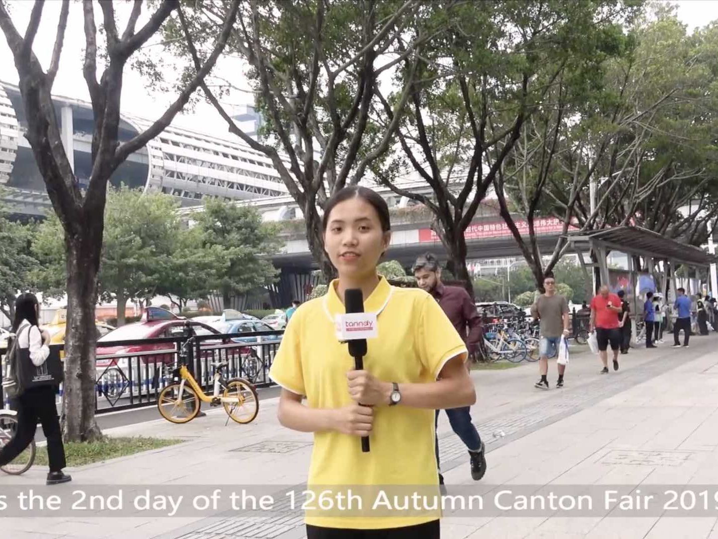 126th Canton Fair visitor interview