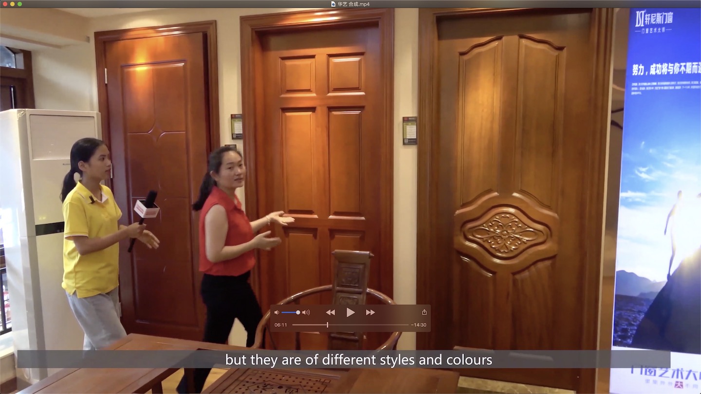 Different styles & colors wood door