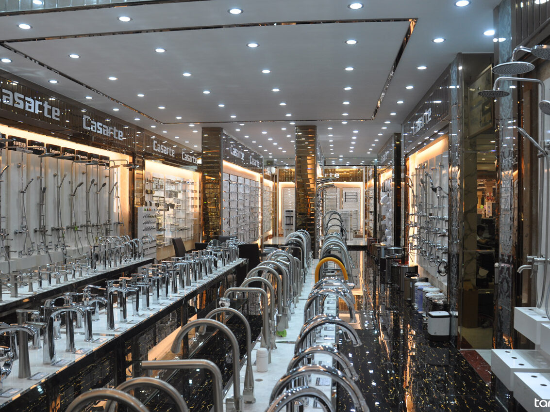 Sanitary showroom - water tap