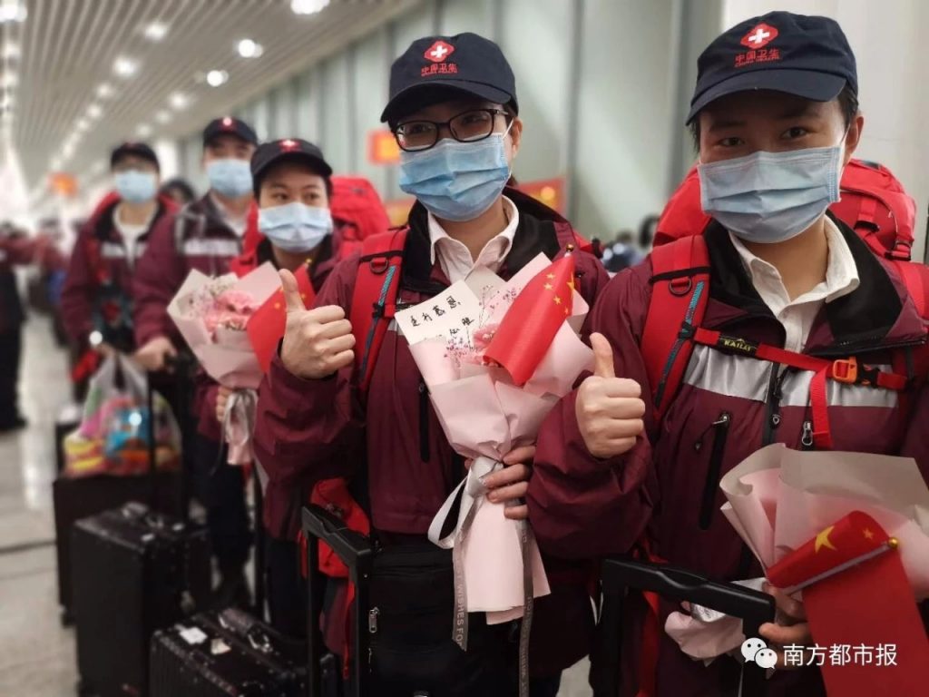 doctors & nurses are coming back from Wuhan