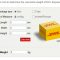 DHL Volumetric Weight calculation
