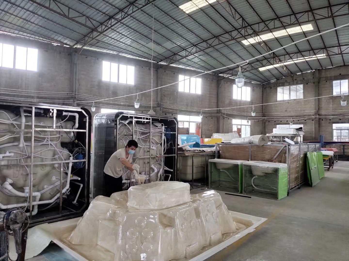 Bathtub sanitary ware factory