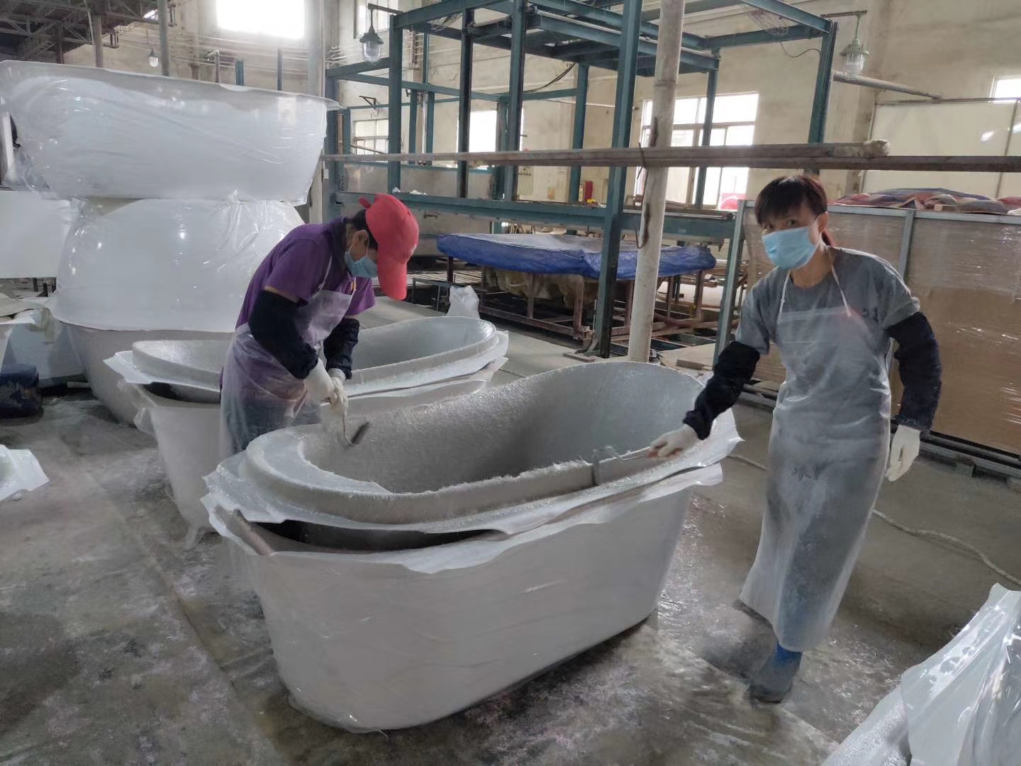 Bathtub sanitary ware factory