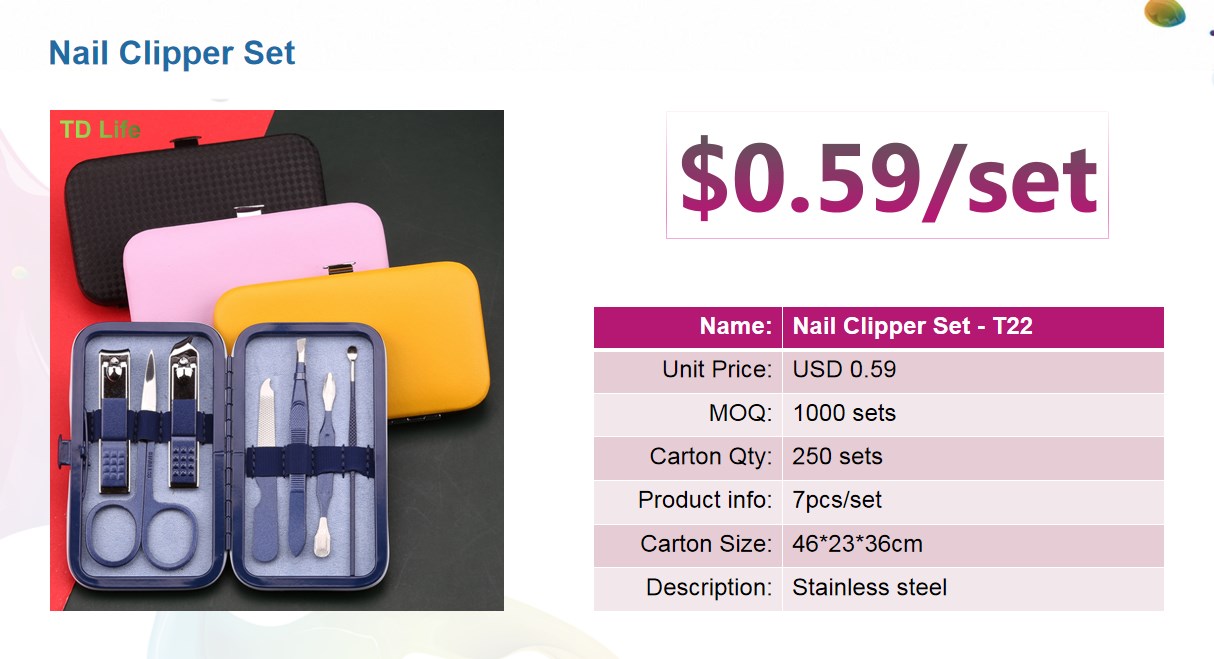 Nail Clipper Set