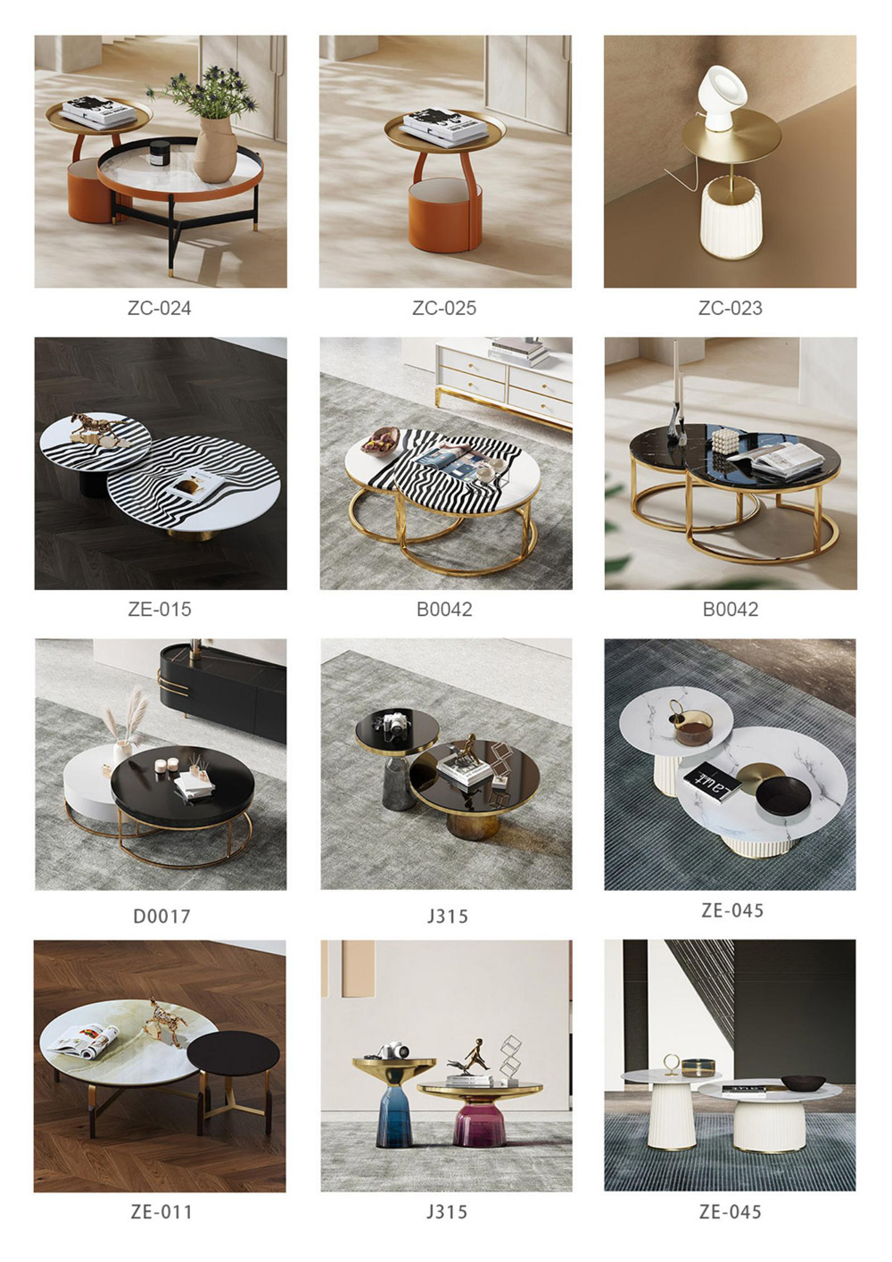 Coffee Table Catalog