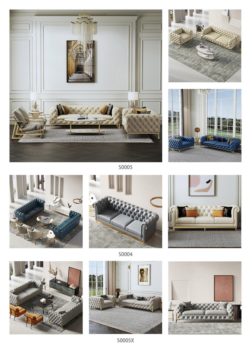 Luxury Sofa Catalog