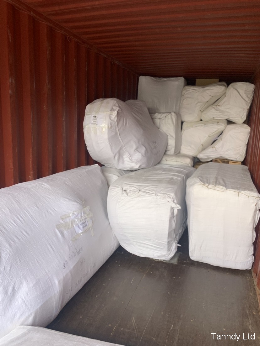 Sofa in the container