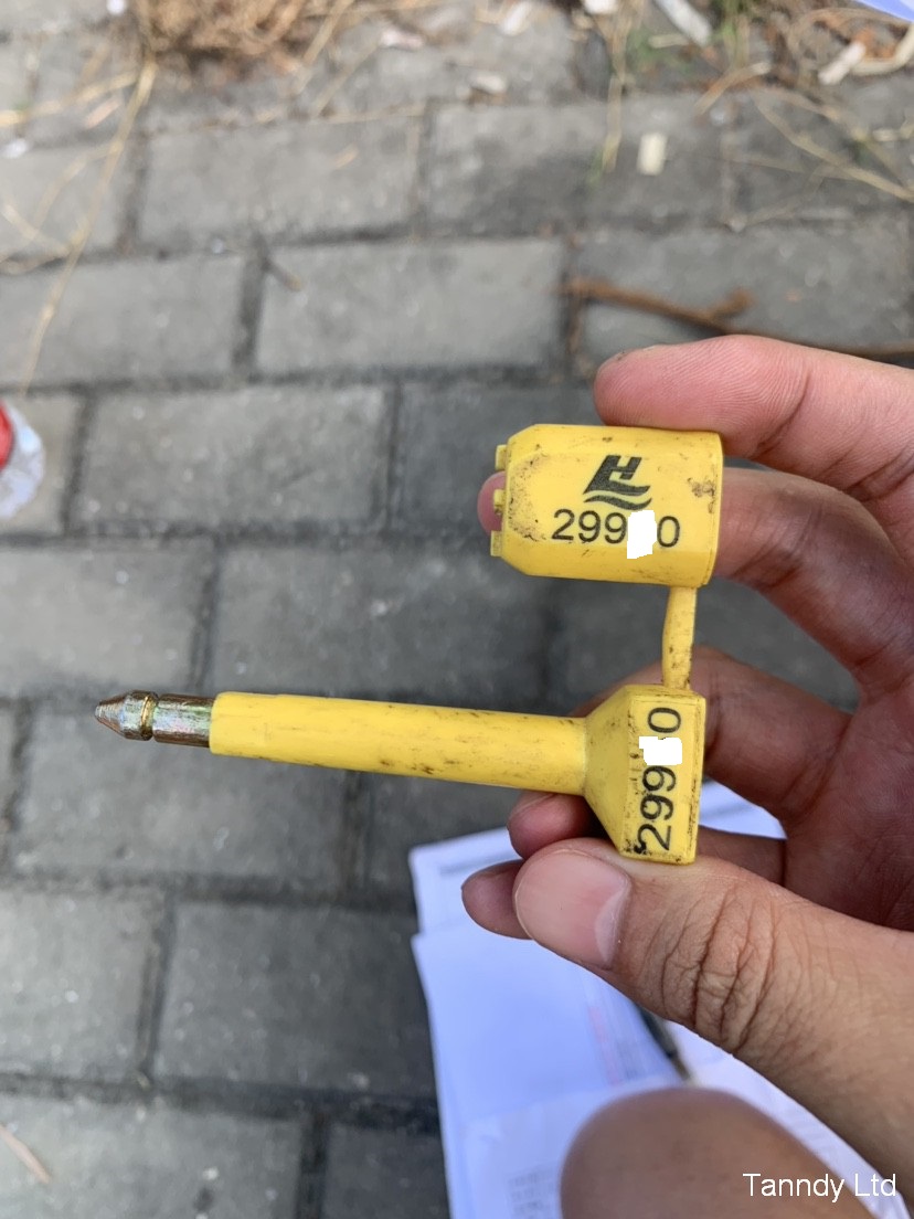 here is the lock here is the lock for container