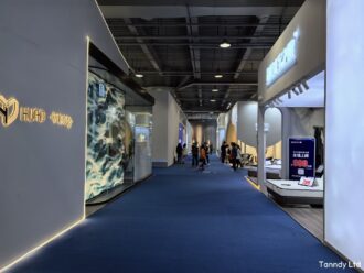 passage at the China Dongguan Furniture Fair