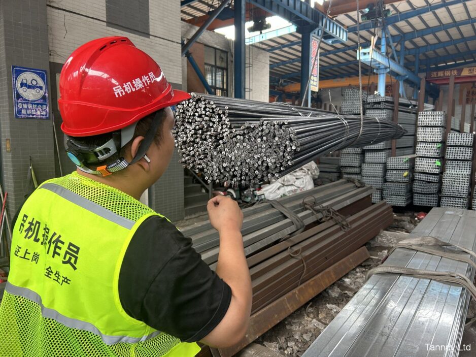 Steel Rebar Container Loading (8) Steel Rebar Container Loading