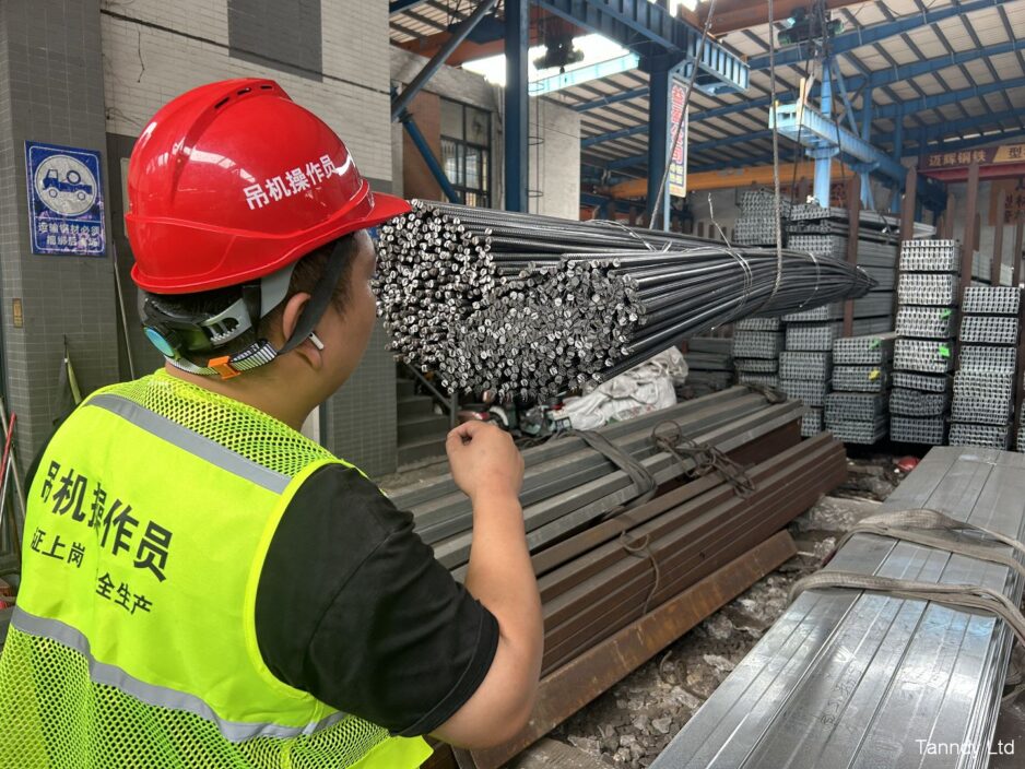 Steel Rebar Container Loading